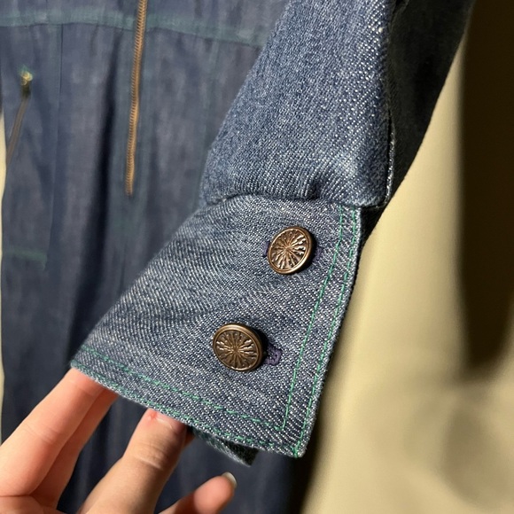 Vintage 70s sears denim jumpsuit - Picture 2 of 15
